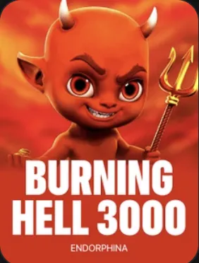 Burning Hell 3000 fire-themed slot at Grenzenlos Casino